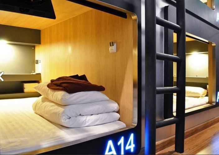 Mybed Ratchada Hotel Banguecoque Exterior foto